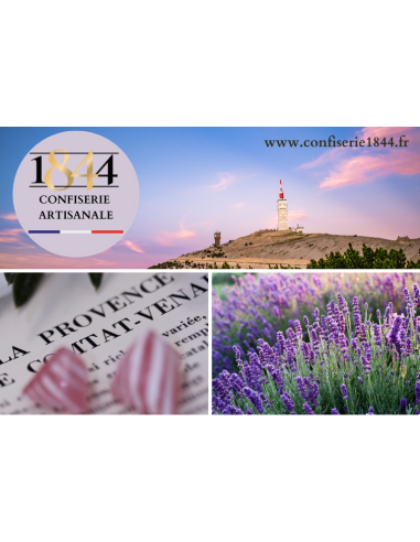 50 Sucettes Lavande - 700 Grs